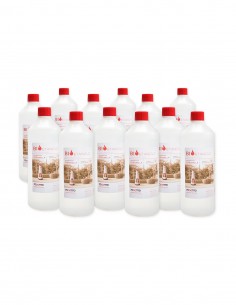 Bottiglia 1lt Bioetanolo citronella (confezione da 12 bottiglie)