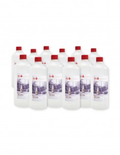 Bottiglia 1lt Bioetanolo neutro (confezione da 12 bottiglie)