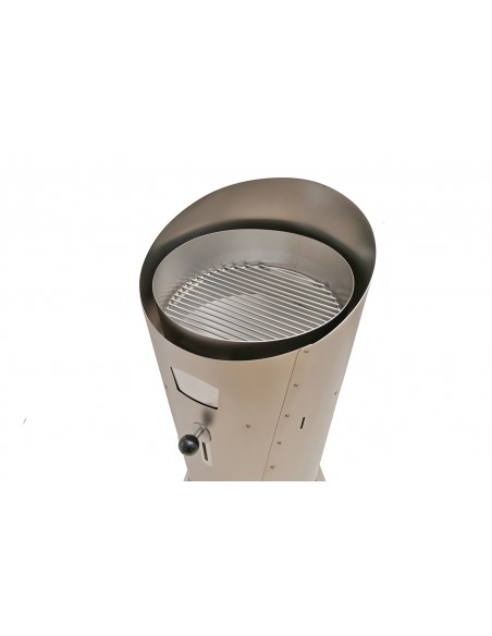 ConoGrill Inox, braciere a legna da esterno