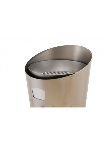 ConoGrill Inox, braciere a legna da esterno